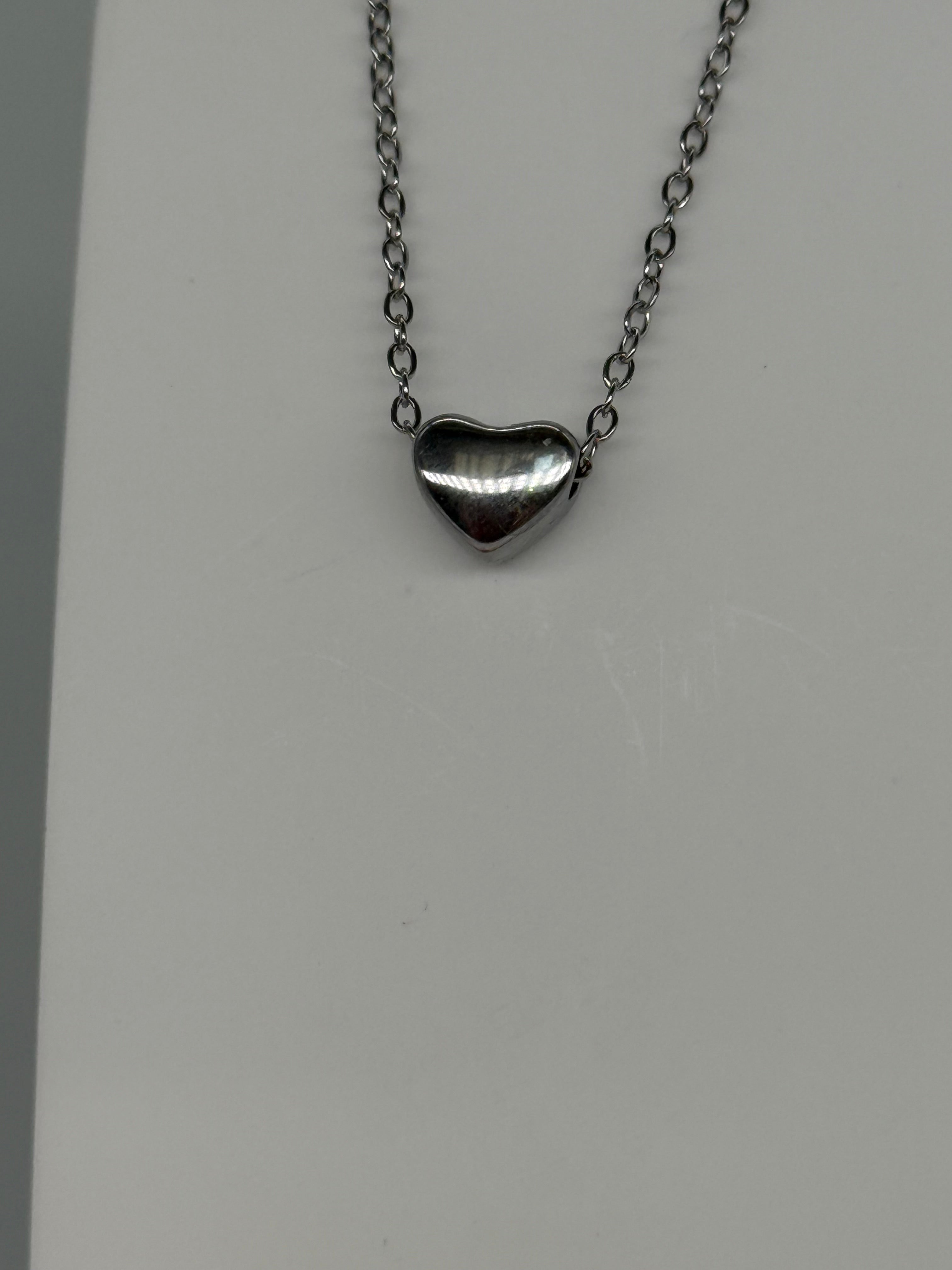 Kette SMALL HEART - in Gold und Silber
