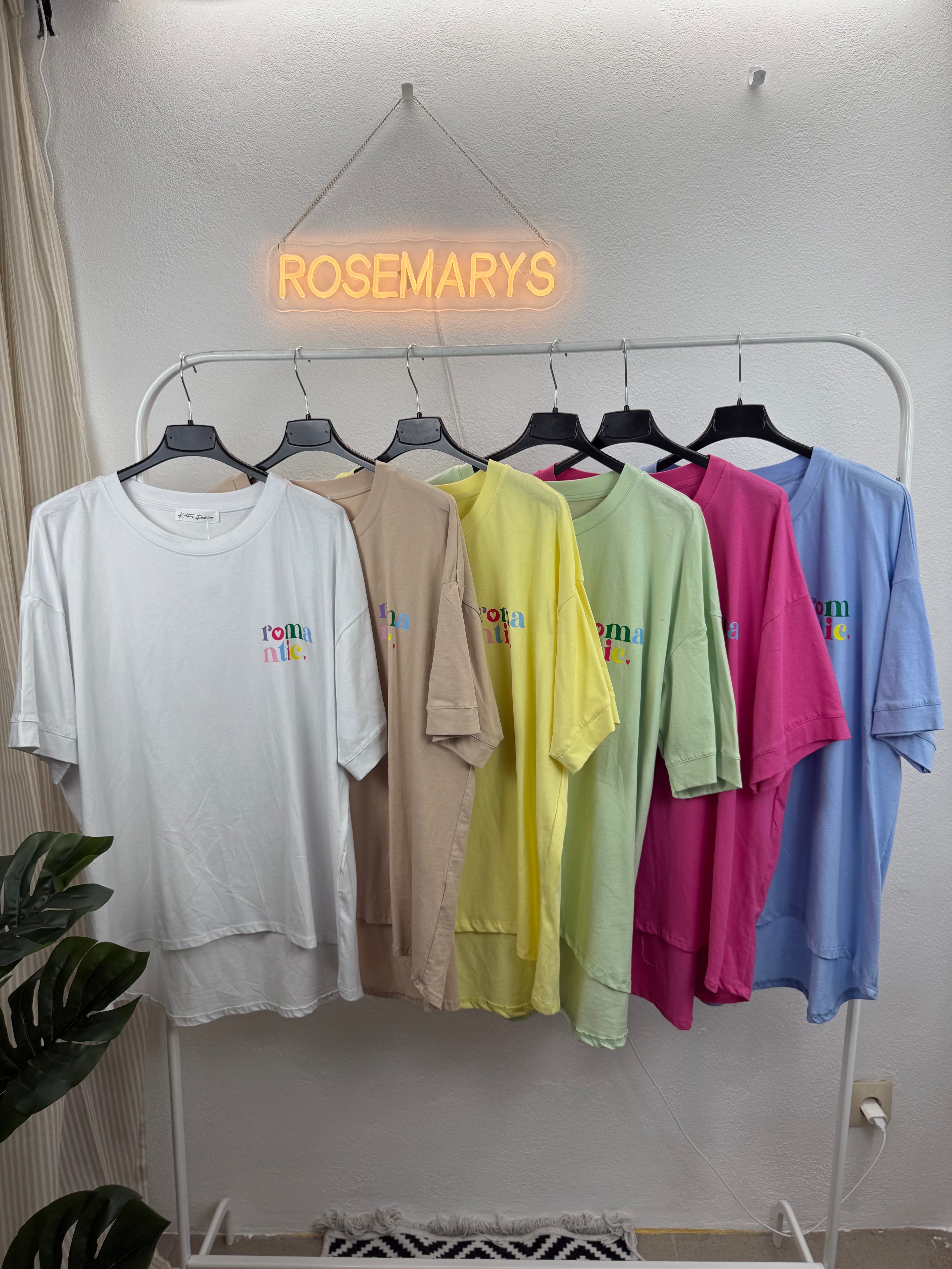 T-Shirt ANTI ROMANTIC - verschiedene Farben