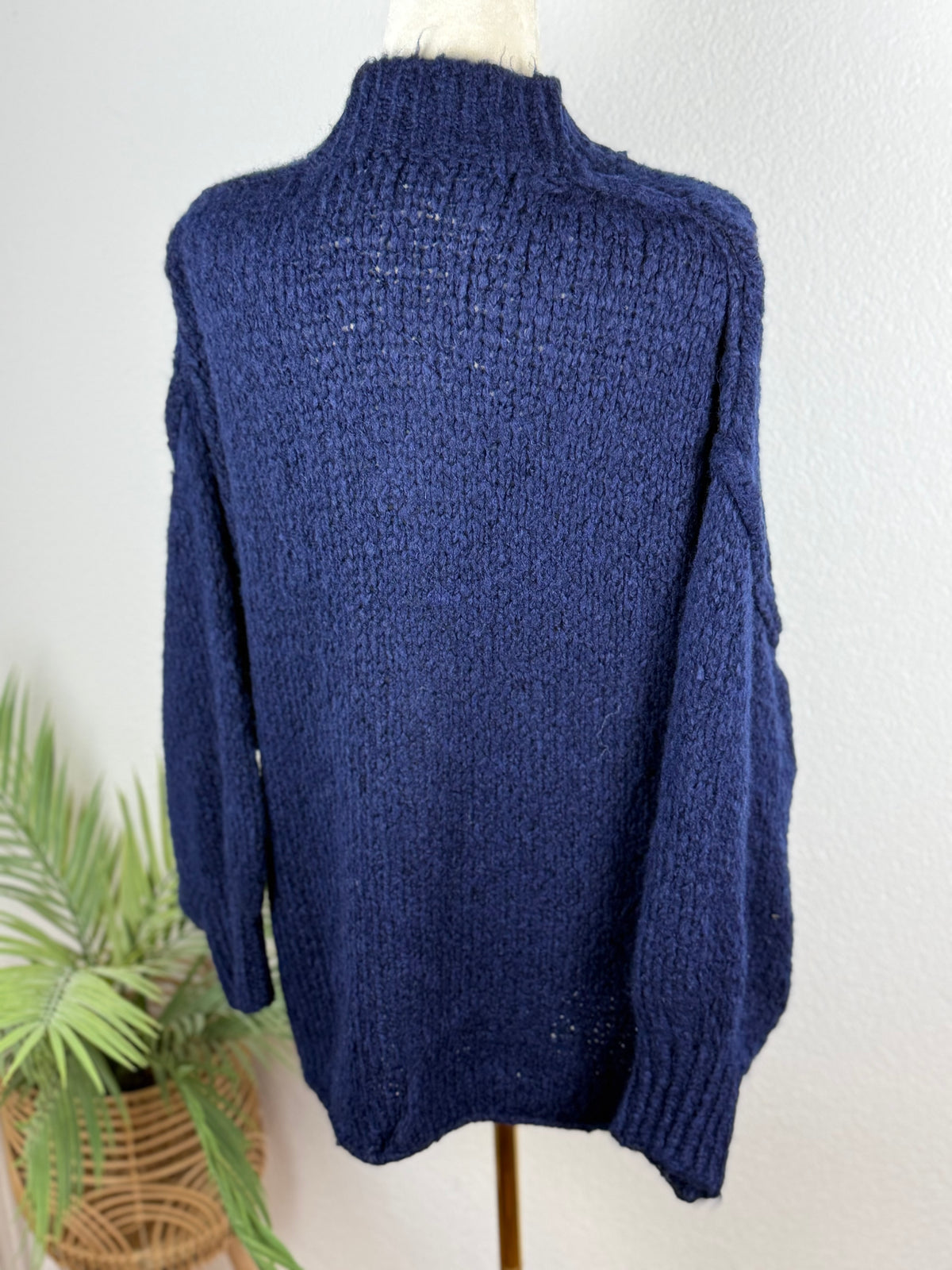 Ultra Oversize Strickcardigan mit Knopfleiste