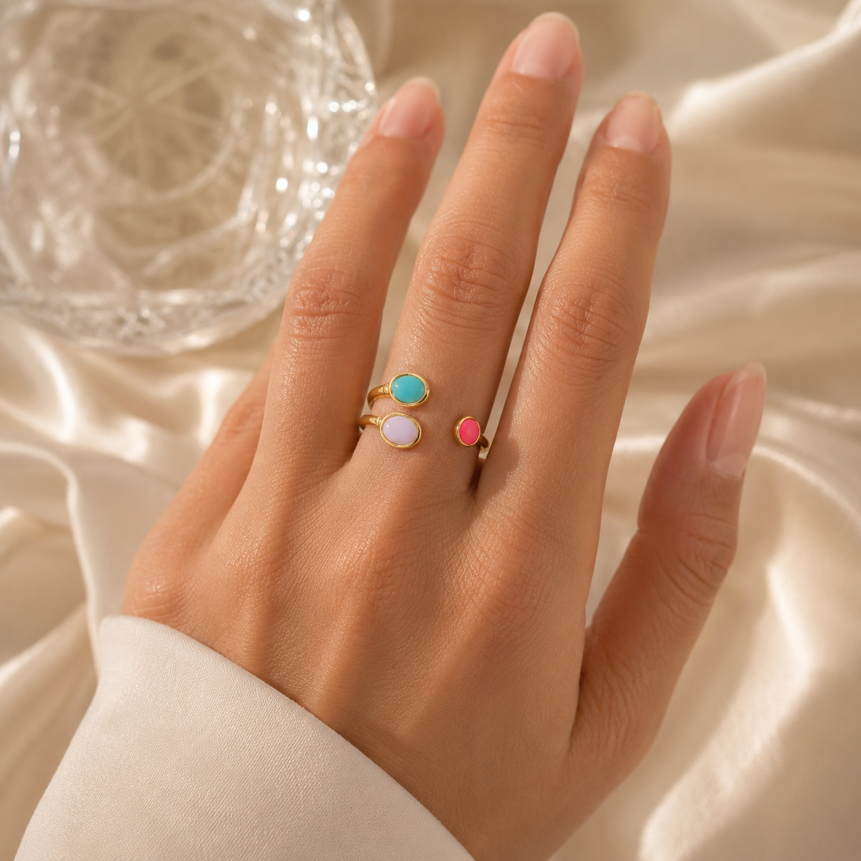 CANDY 🍭 Ring - Kollektion aus Edelstahl