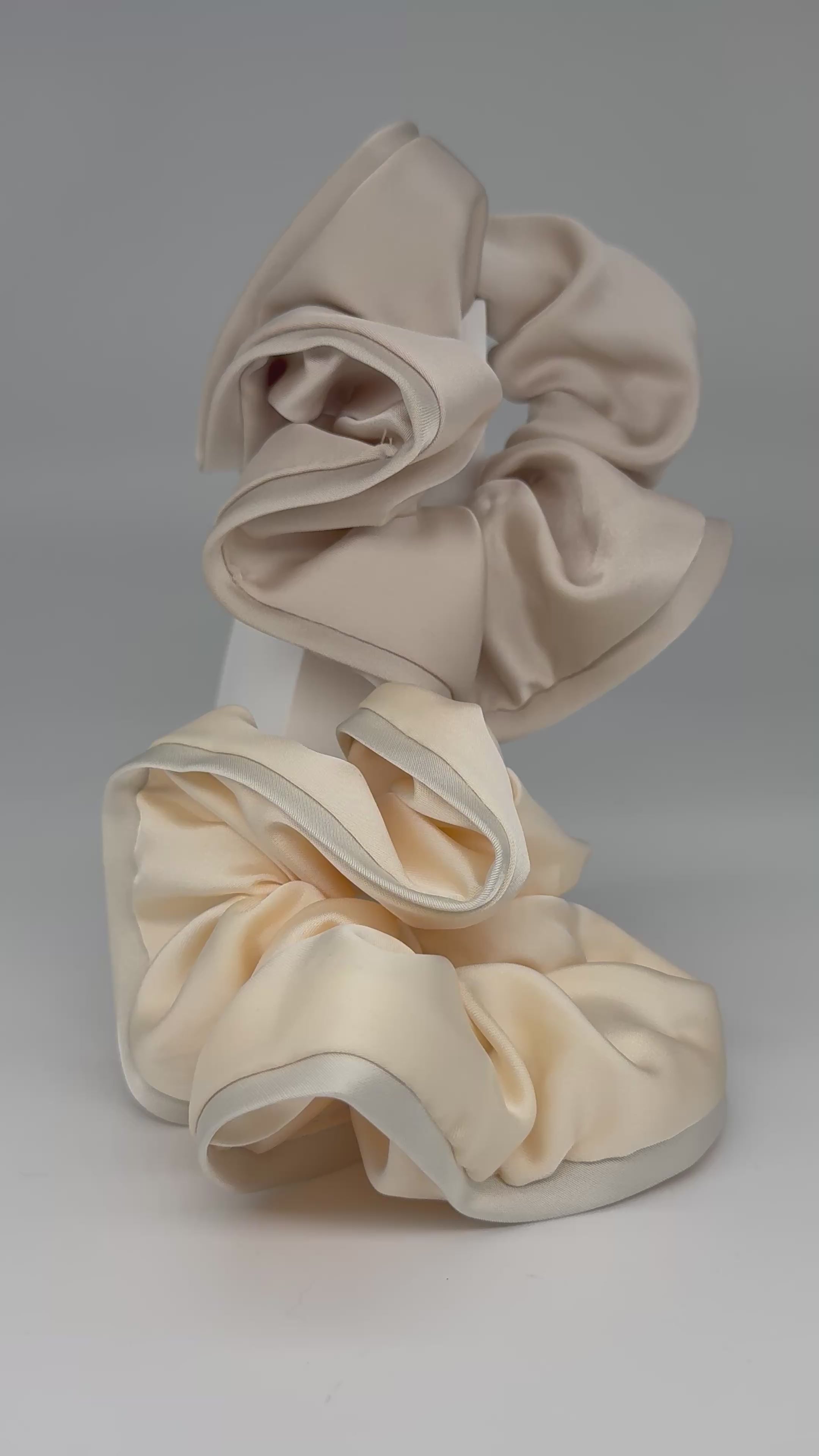 Scrunchie Flora in Seidenoptik MAXI Size