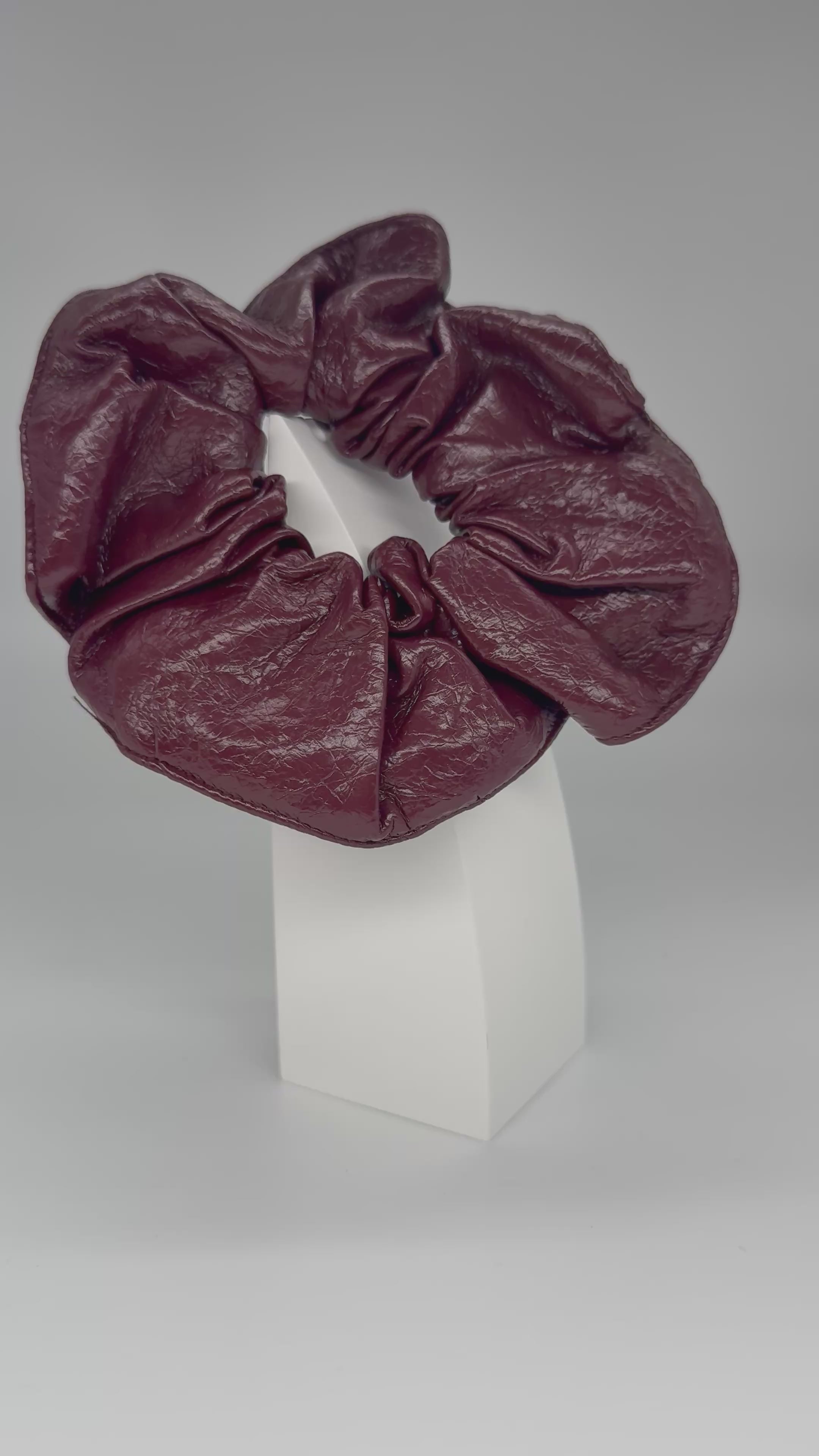 Scrunchie Kunstlederoptik MAXI Size